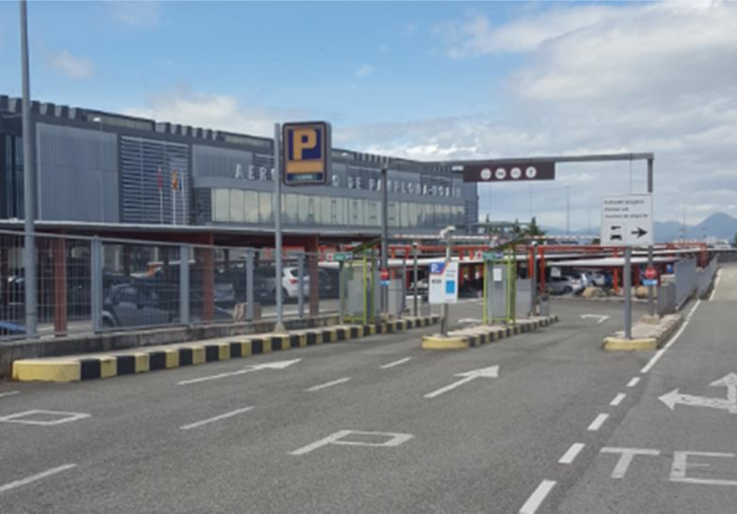 La Dirección  de contratación de Aena proporciona a Ingemont un proyecto de Renovación del Sistema de Control del Parking Público, en el aeropuerto de Pamplona